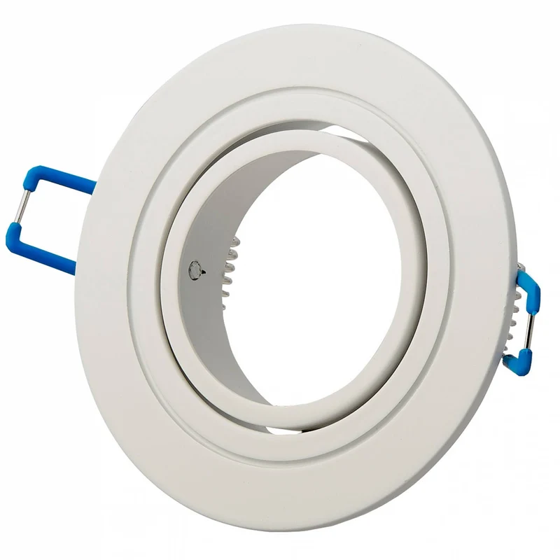 LED Einbaustrahler rund dimmbar 3-6,5W flach 230V Spot Lampe 75-80mm Panel