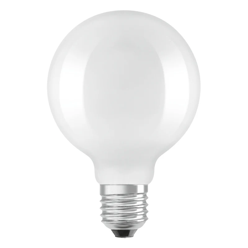 OSRAM LED Lampe LED Retrofit CLASSIC GLOBE95 6.5W 827 Frosted E27, 806 lm, 2700 K, Warmweiß