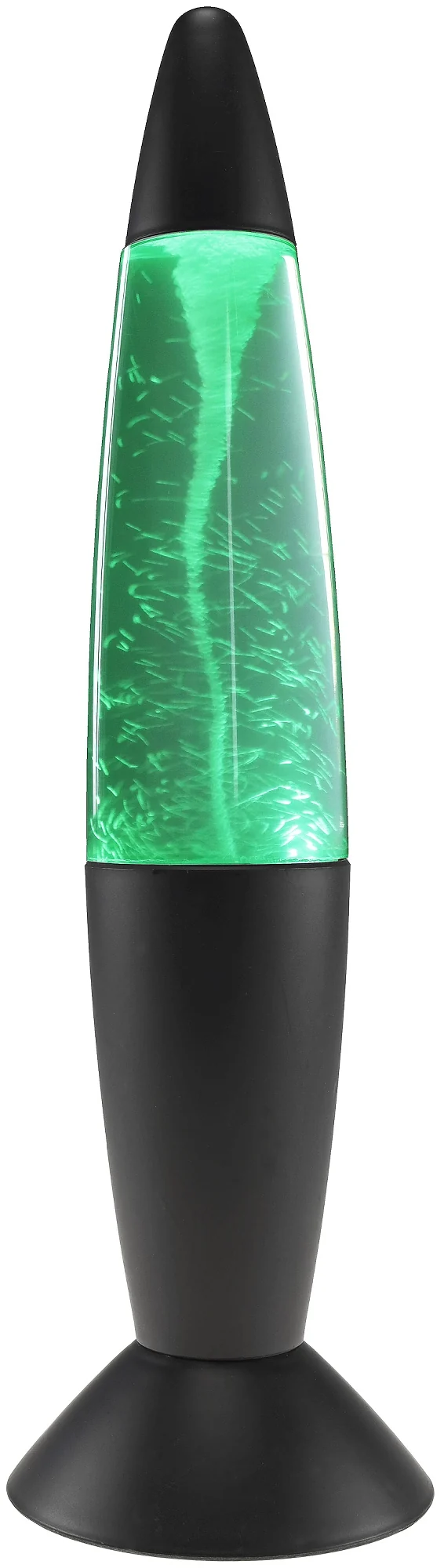 LED Dekoleuchte TORNADO, 37cm Farbwechsel, 5V/ Batterie, Schwarz