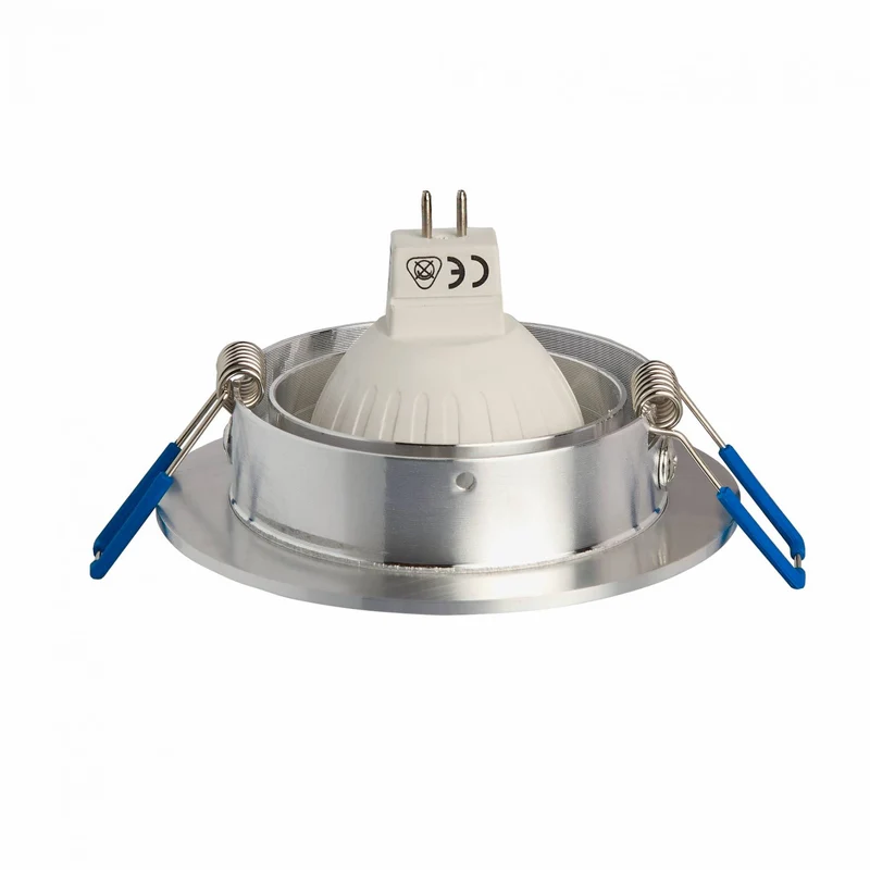 LED Einbaustrahler flach rund 5-7W MR16 Einbauspot Deckenstrahler schwenkbar