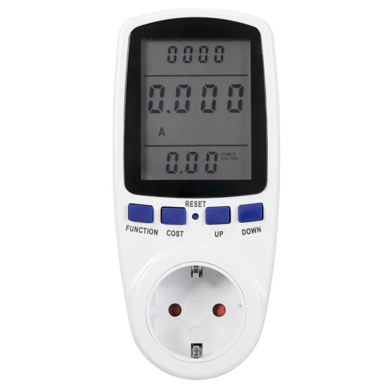 Energiekosten-Messgerät mit LC-Display, max. 3.680W