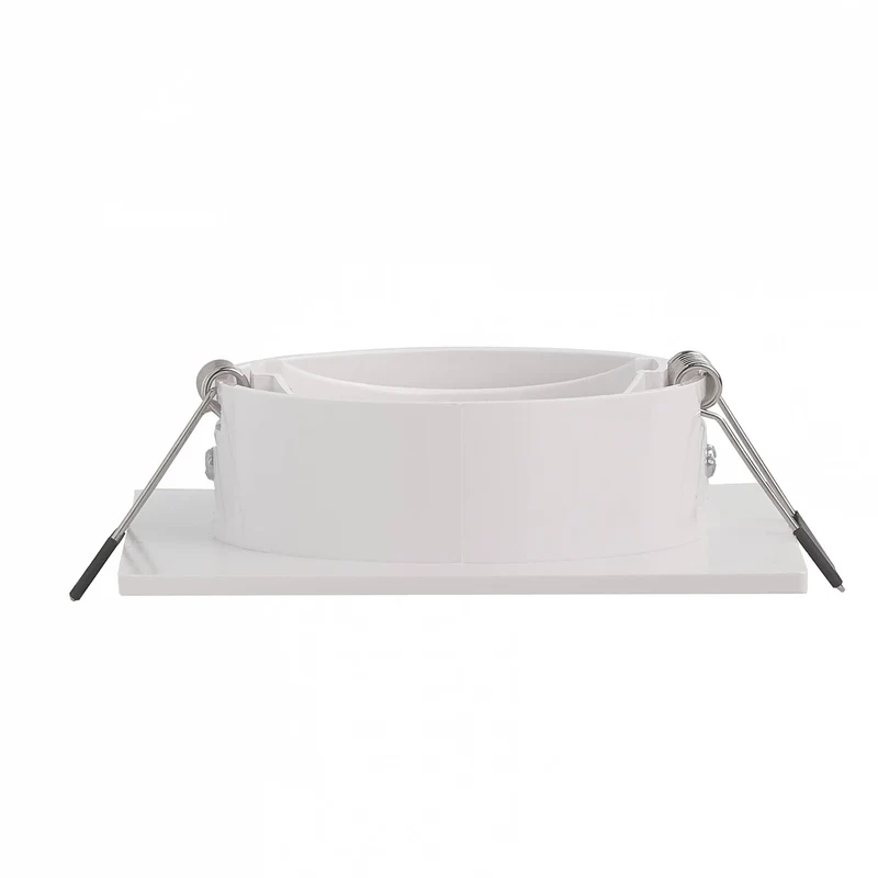 LED Einbaustrahler eckig weiß 5-7W flach 12V MR16 Einbau-Spot Einbauleuchte