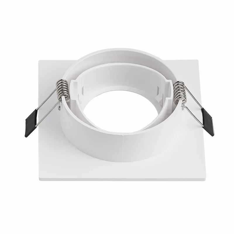 LED Einbaustrahler eckig weiß 5-7W flach 12V MR16 Einbau-Spot Einbauleuchte