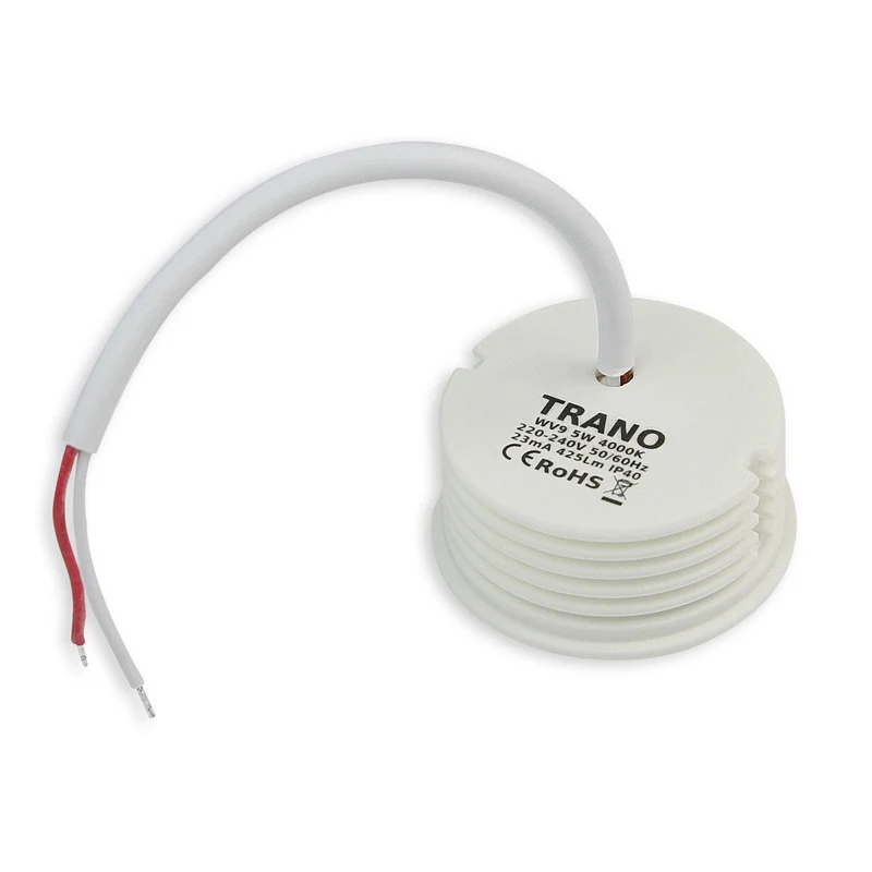 LED Einbaustrahler eckig schwenkbar 3W 5W 6,5W flach 230V Spot Lampe 75-85mm