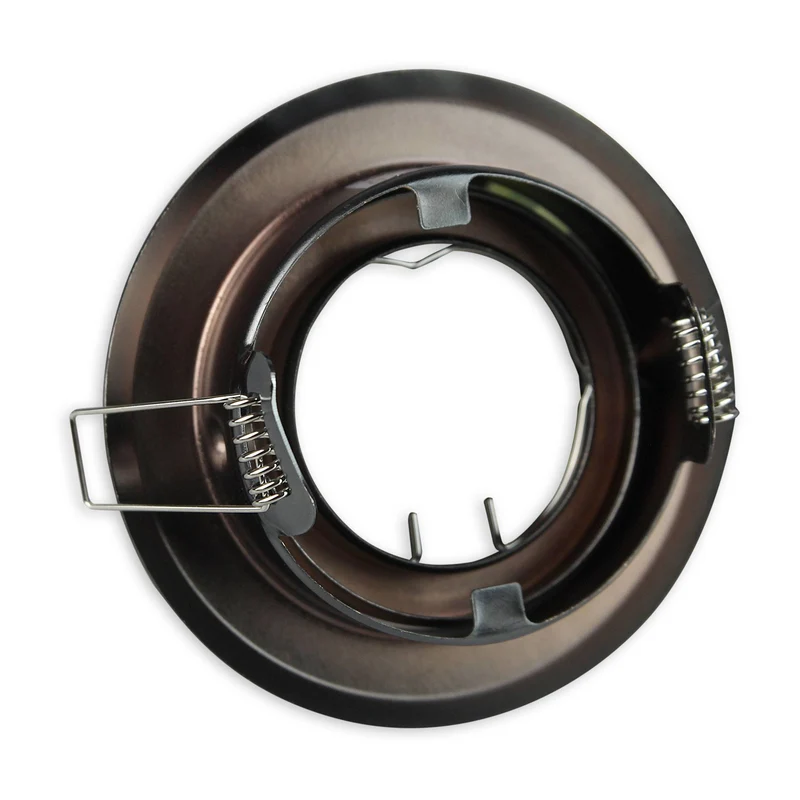 Einbaurahmen rund GU10 MR16 schwenkbar 80-85mm Gehäuse Einbauleuchte Spot LED