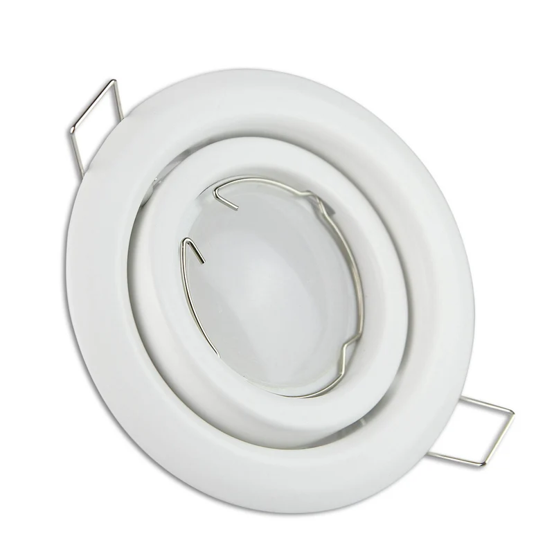 Einbaurahmen rund GU10 MR16 schwenkbar 80-85mm Gehäuse Einbauleuchte Spot LED