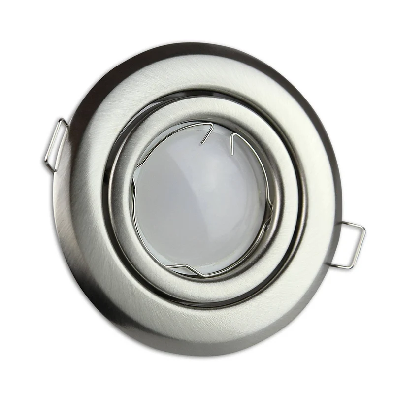 Einbaurahmen rund GU10 MR16 schwenkbar 80-85mm Gehäuse Einbauleuchte Spot LED