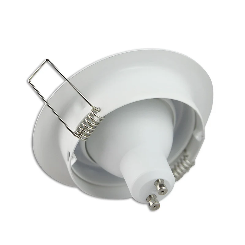 Einbaurahmen rund GU10 MR16 schwenkbar 80-85mm Gehäuse Einbauleuchte Spot LED