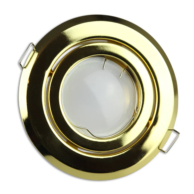Einbaurahmen rund GU10 MR16 schwenkbar 80-85mm Gehäuse Einbauleuchte Spot LED
