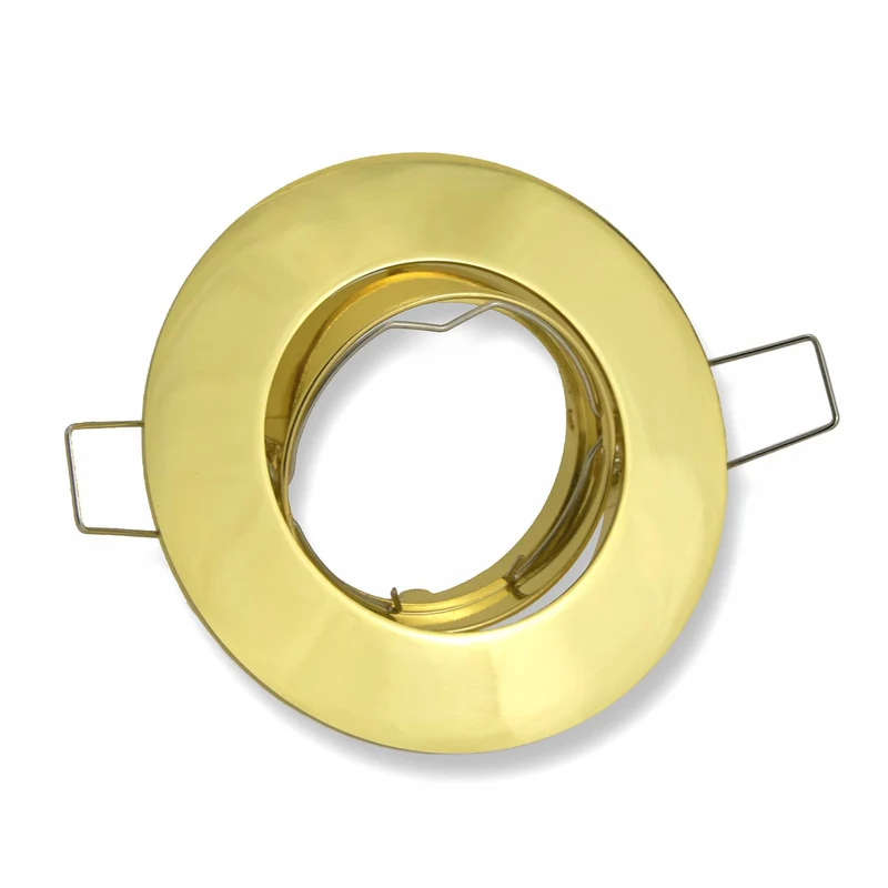 Einbaurahmen rund GU10 MR16 schwenkbar 75-80mm Gehäuse Einbaustrahler Spot LED