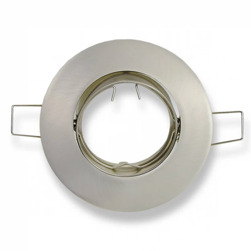 Einbaurahmen rund GU10 MR16 schwenkbar 75-80mm Gehäuse Einbaustrahler Spot LED