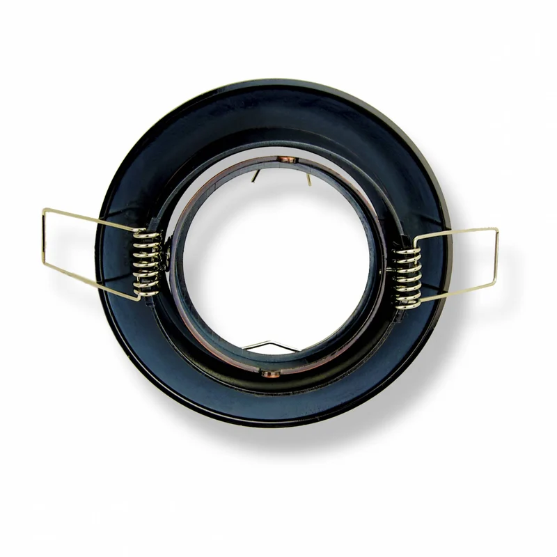 Einbaurahmen rund GU10 MR16 schwenkbar 75-80mm Gehäuse Einbaustrahler Spot LED