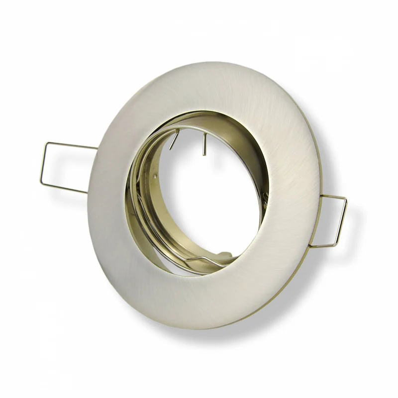 Einbaurahmen rund GU10 MR16 schwenkbar 75-80mm Gehäuse Einbaustrahler Spot LED