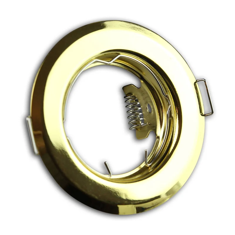 Einbaurahmen GU10 MR16 rund 55-60mm Gehäuse Einbauleuchte Aluminium Einbauspot