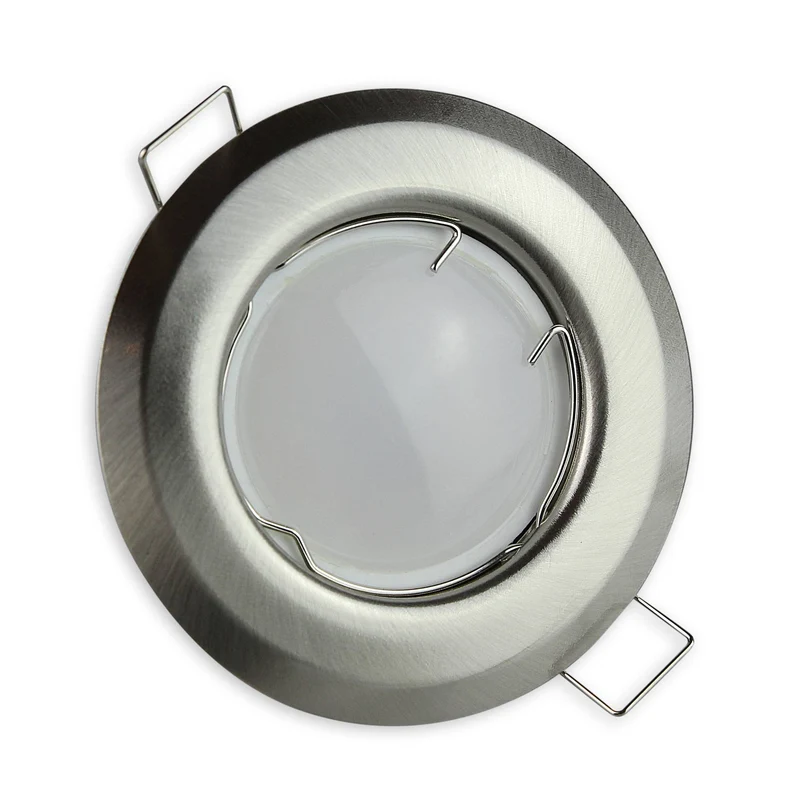 Einbaurahmen GU10 MR16 rund 55-60mm Gehäuse Einbauleuchte Aluminium Einbauspot