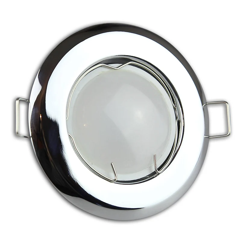 Einbaurahmen GU10 MR16 rund 55-60mm Gehäuse Einbauleuchte Aluminium Einbauspot