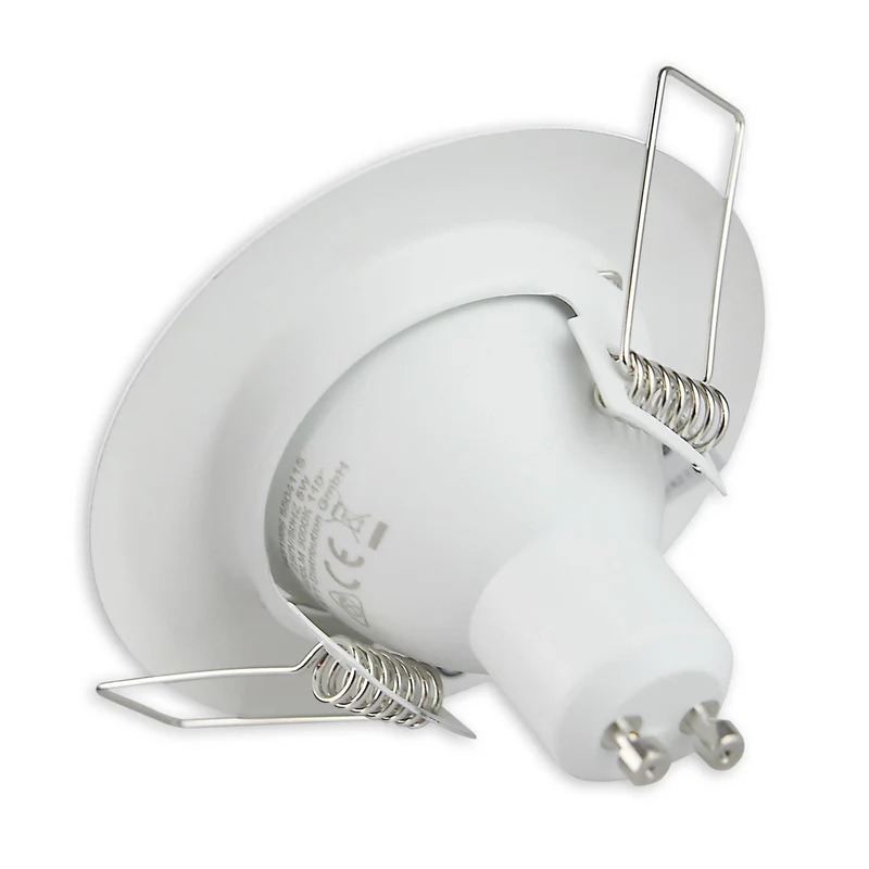 Einbaurahmen GU10 MR16 rund 55-60mm Gehäuse Einbauleuchte Aluminium Einbauspot