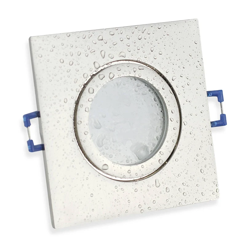 Einbaurahmen GU10 MR16 IP44 Badezimmer 60-70mm Rahmen Dusche Einbau-Spot LED