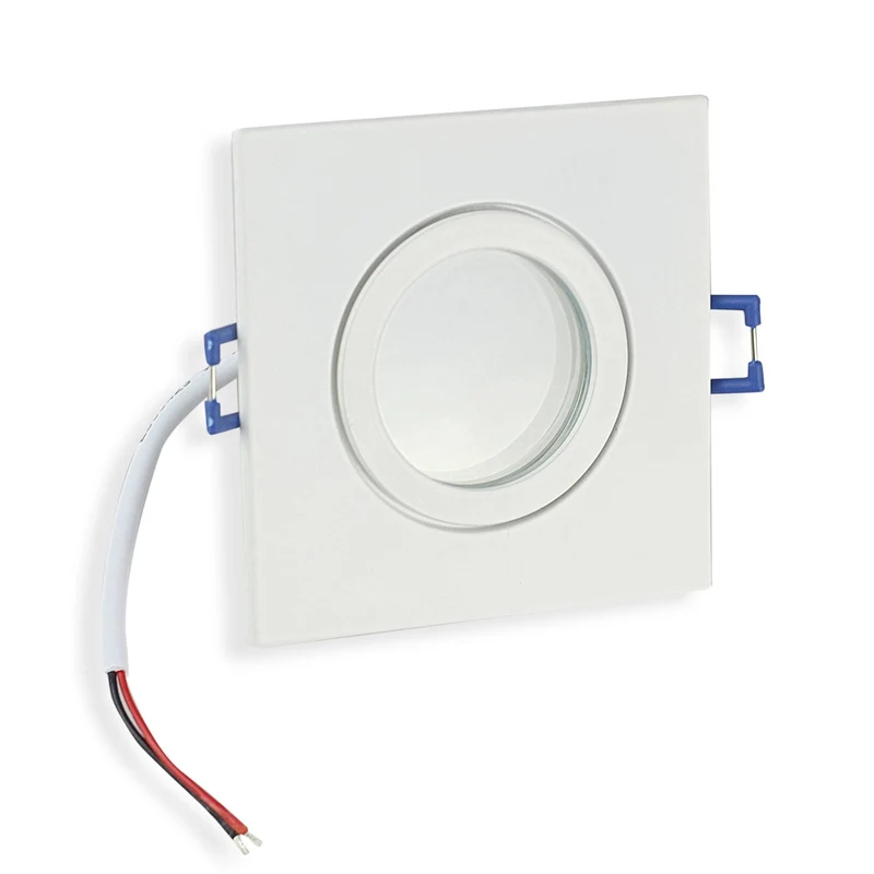 LED Einbaustrahler 12V MR16 Bad Badezimmer 5-7 Watt rund eckig IP44 Sauna