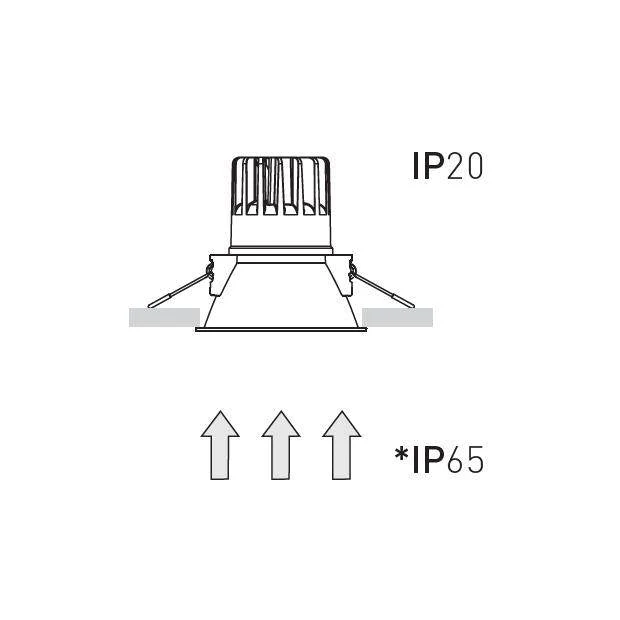 IP65 Zubehör für Einbaustrahler Swap