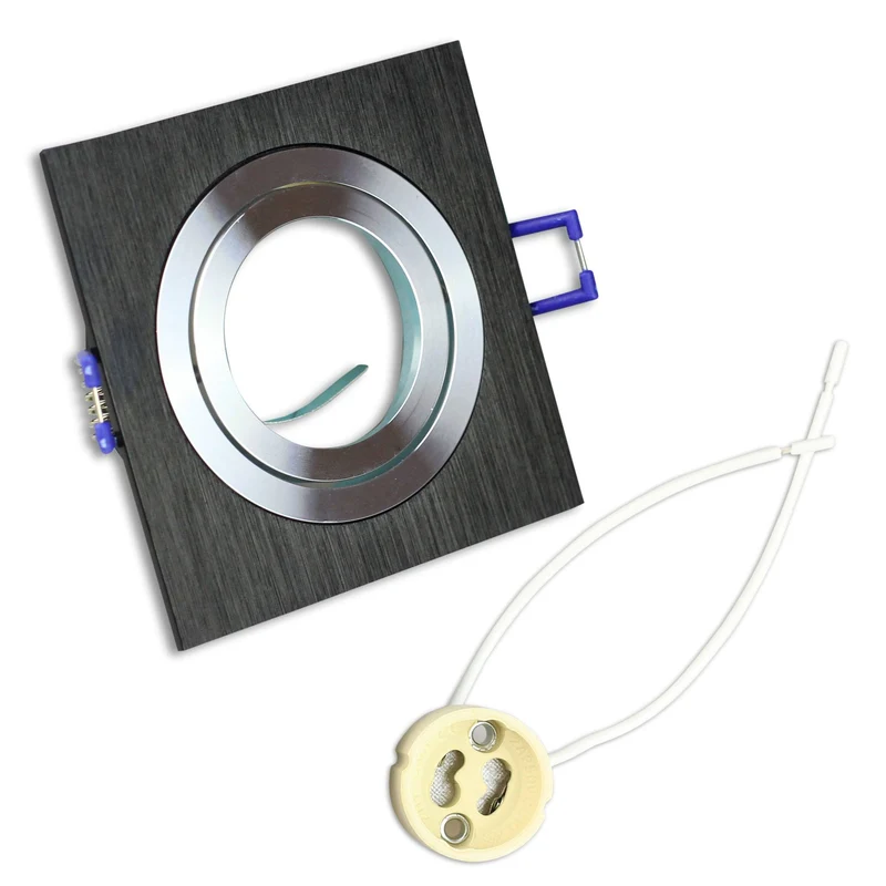 LED Einbaustrahler schwenkbar super flach 3-6,5W 230V Spot Licht Panel