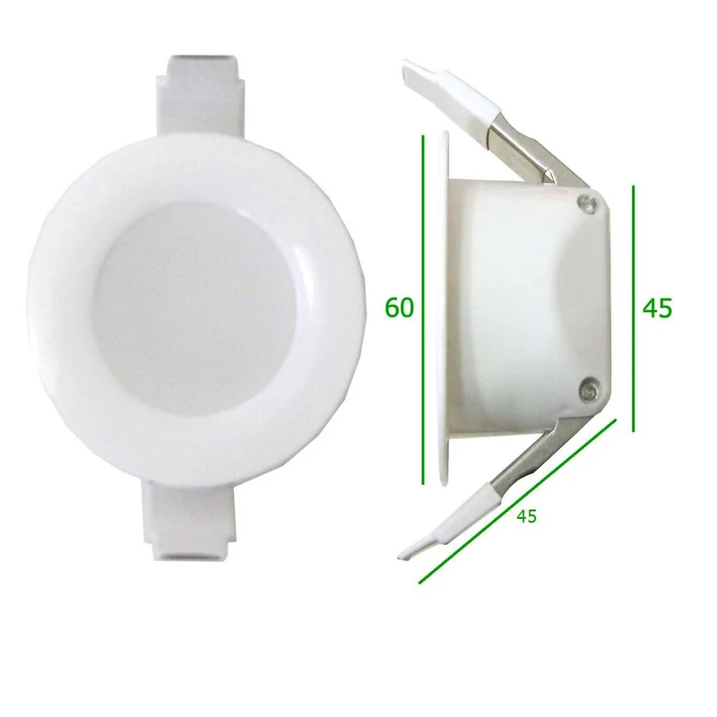 LED Einbaustrahler super flach 4W 6W 8W IP 44 Spot Lampe Panel