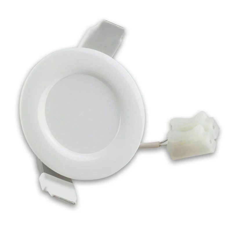 LED Einbaustrahler Badezimmer 30mm Tiefe 4W 6W 8W IP 44 230Volt Einbauspot