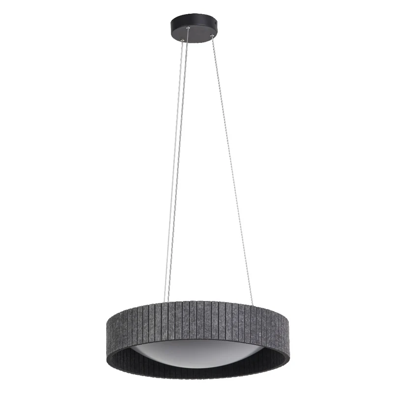 OSRAM DECOR Felt Cylinder Pendelleuchte Dunkelgrau, 28W, 830mm