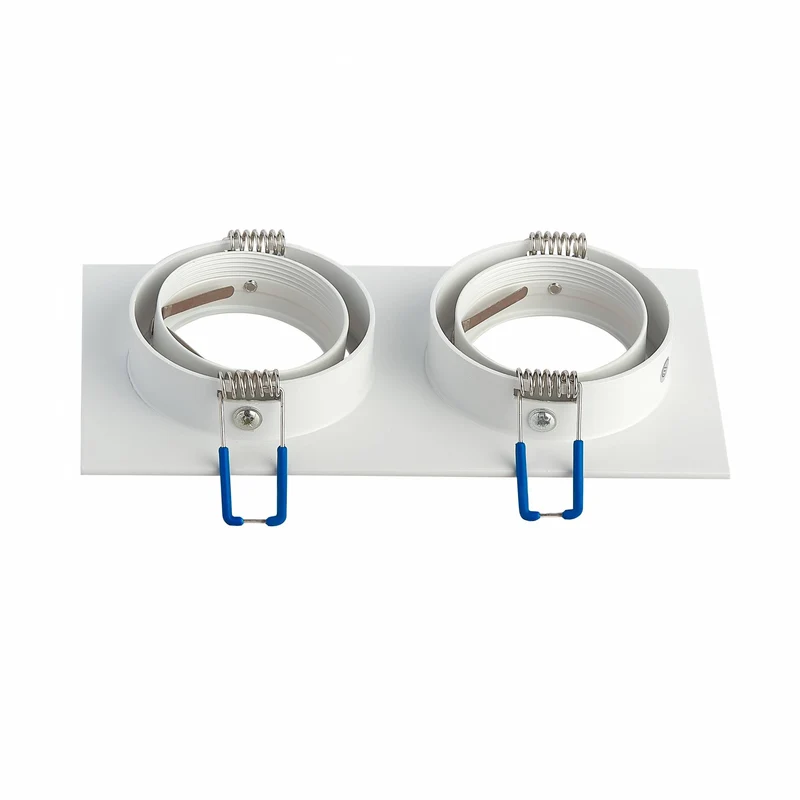 LED Einbaustrahler flach eckig 5-7W MR16 Einbau-Spot Deckenleuchte 12V 75mm