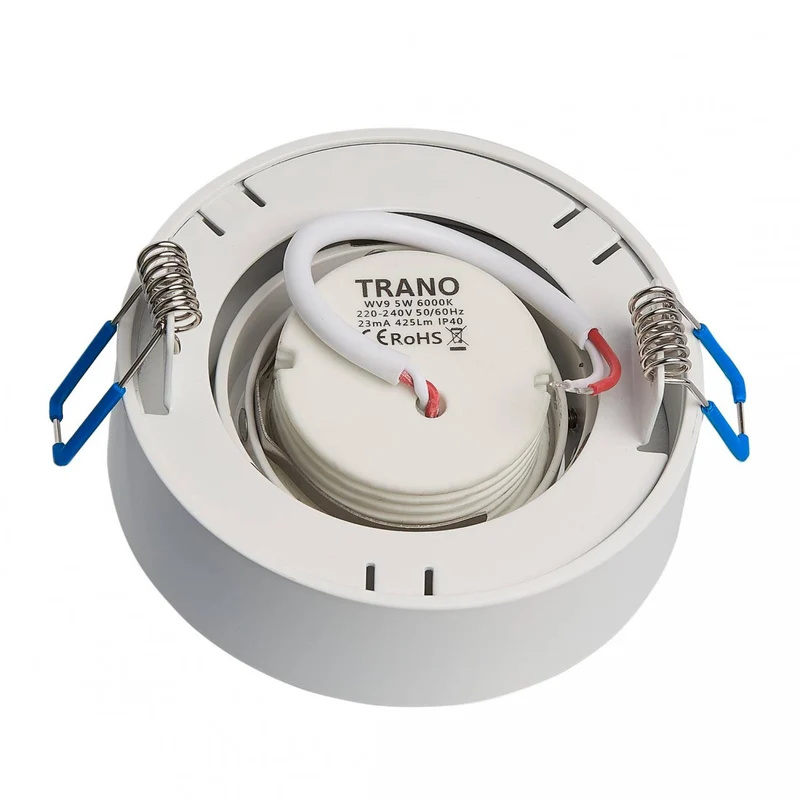 LED Einbaustrahler flach 3-6,5W Einbauleuchte Deckenstrahler dimmbar &