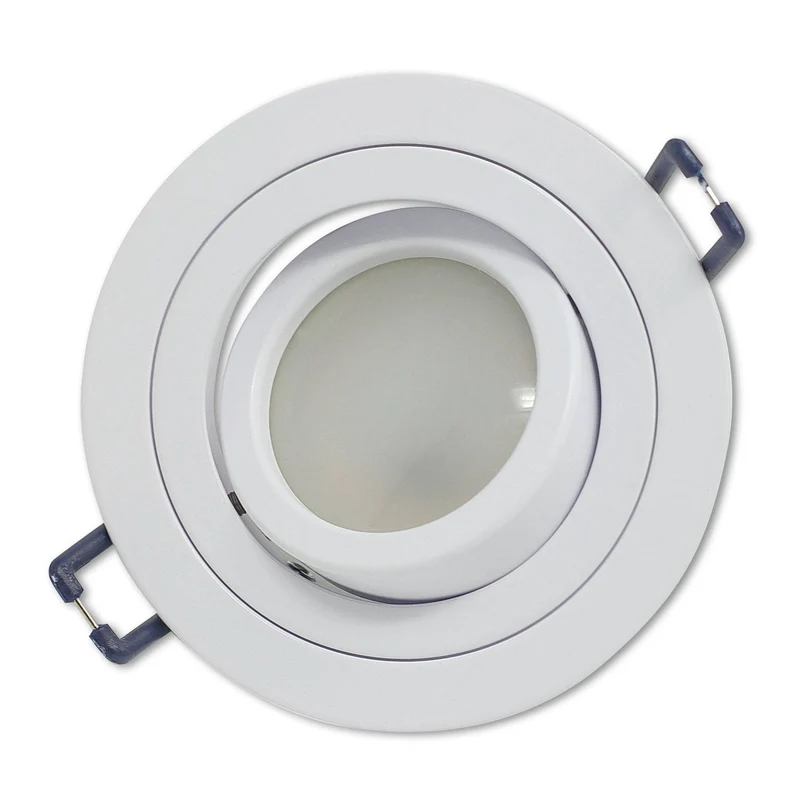 LED Einbaustrahler rund schwenkbar 5-7W 12V MR16 Einbau-Spot Lampe 75-85mm Panel