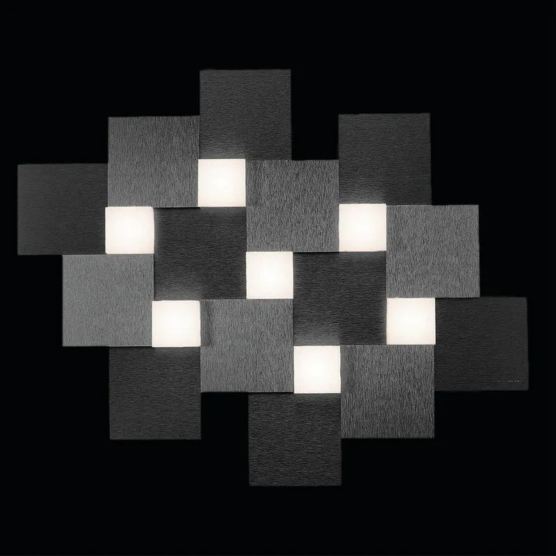 LED-Wand-/Deckenleuchte CREO, 7-flg.