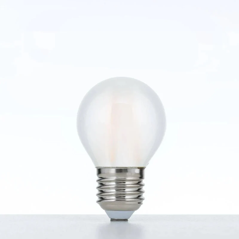 LED Tropfenform, E27, 4,5 Watt, matt