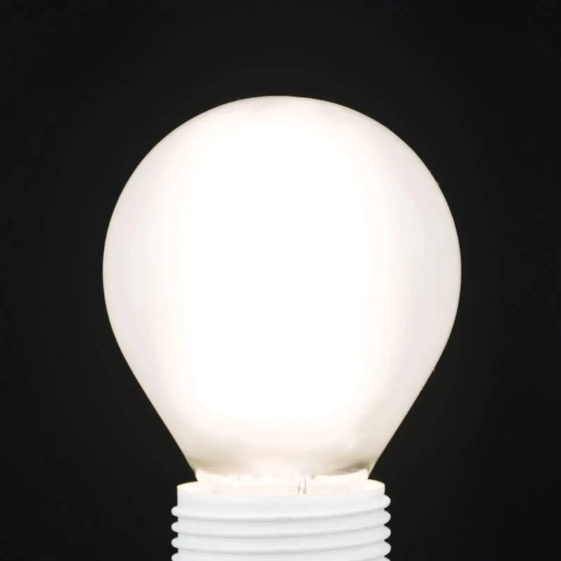 LED Tropfenform, E27, 4,5 Watt, matt