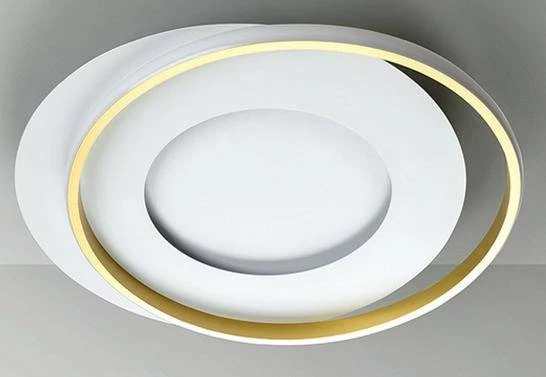 LED Deckenleuchte SOS weiß/gold