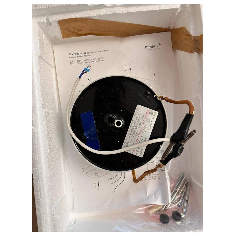 Ringkerntrafo mit weißer Abdeckung 150W