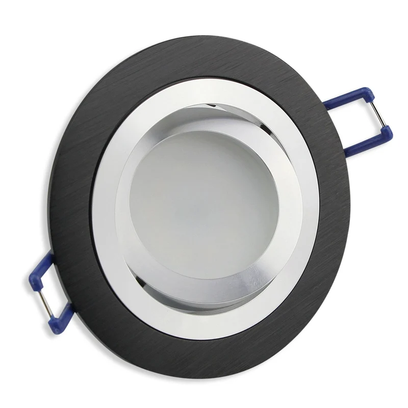 LED Einbaustrahler GU10 1-9 Watt rund eckig 230 Volt Spot Deckenstrahler 80mm