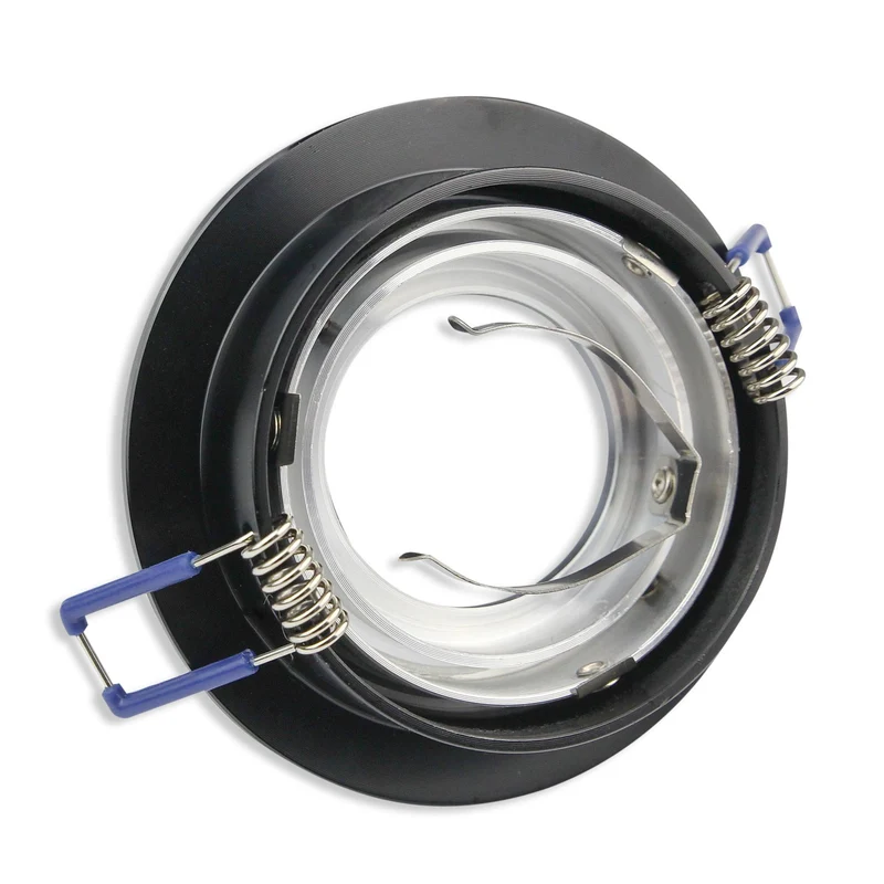 LED Einbaustrahler GU10 1-9 Watt rund eckig 230 Volt Spot Deckenstrahler 80mm