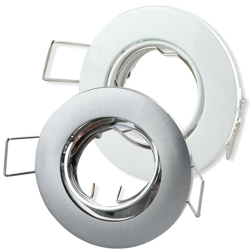 Einbaurahmen rund GU11 MR11 schwenkbar Gehäuse 35mm Einbaustrahler Einbauspot