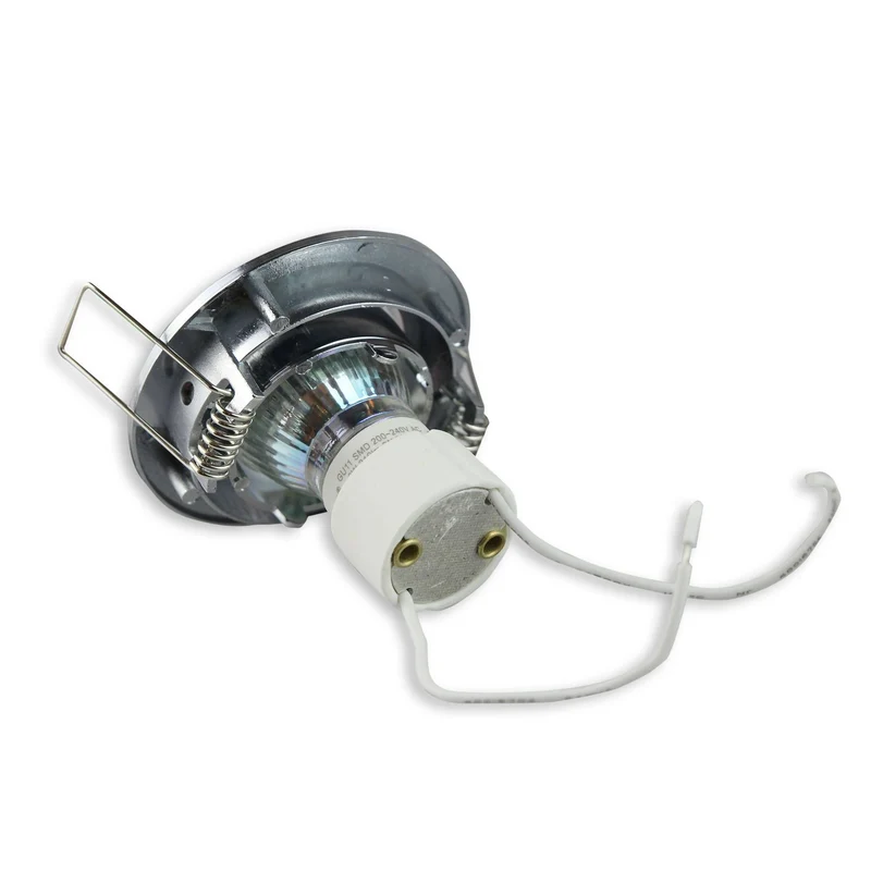 Einbaurahmen rund GU11 MR11 schwenkbar Gehäuse 35mm Einbaustrahler Einbauspot