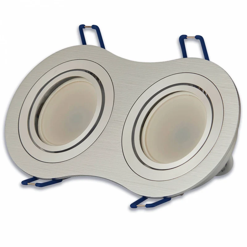 LED Einbaustrahler flach rund 5-7W MR16 Einbauspot Deckenstrahler schwenkbar