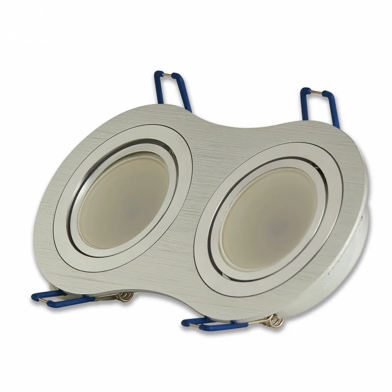 LED Einbaustrahler flach rund 5-7W MR16 Einbauspot Deckenstrahler schwenkbar