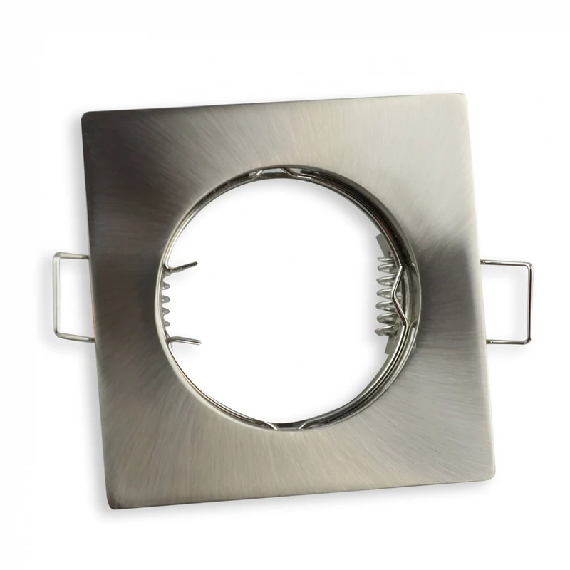 Einbaurahmen GU10 MR16 eckig rund Rahmen 60mm Einbauleuchte Spot LED Halogen