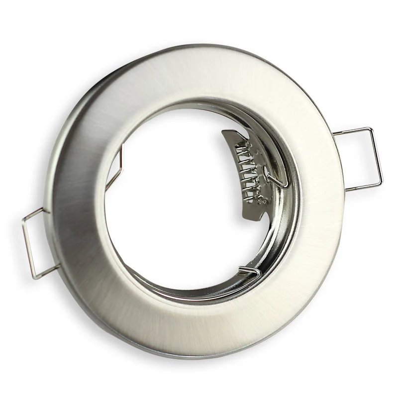 Einbaurahmen GU10 MR16 eckig rund Rahmen 60mm Einbauleuchte Spot LED Halogen