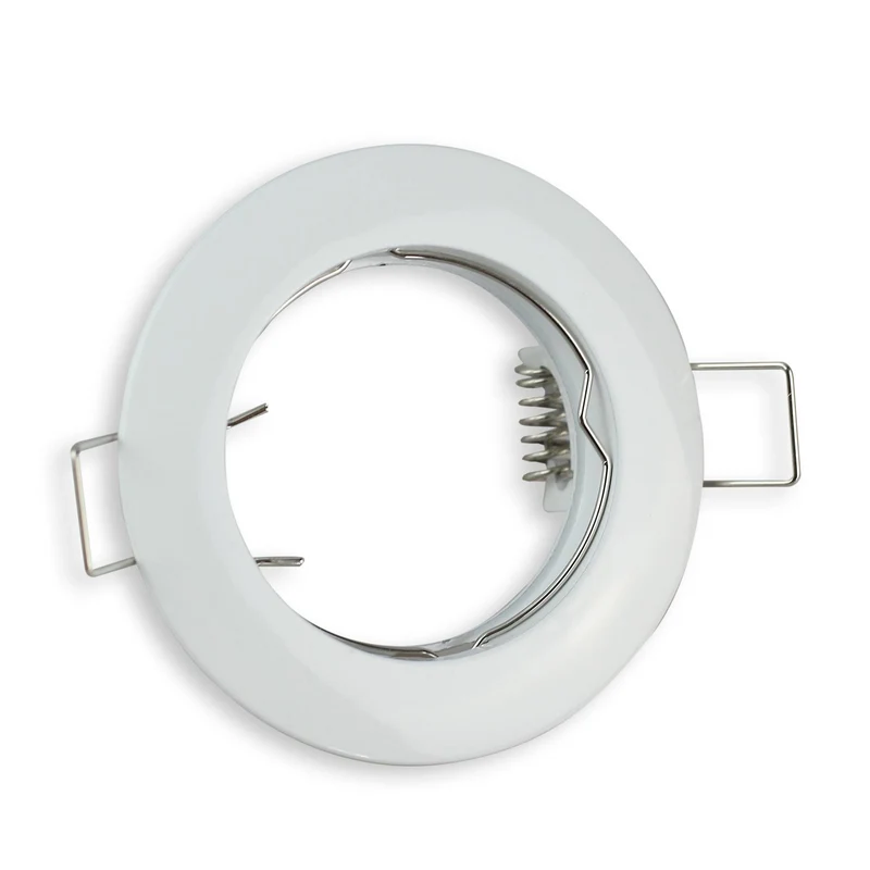 Einbaurahmen GU10 MR16 eckig rund Rahmen 60mm Einbauleuchte Spot LED Halogen