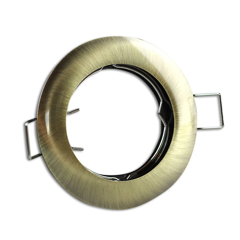 Einbaurahmen schwenkbar rund eckig Rahmen Einbaustrahler 60mm Spot GU10 MR16 LED