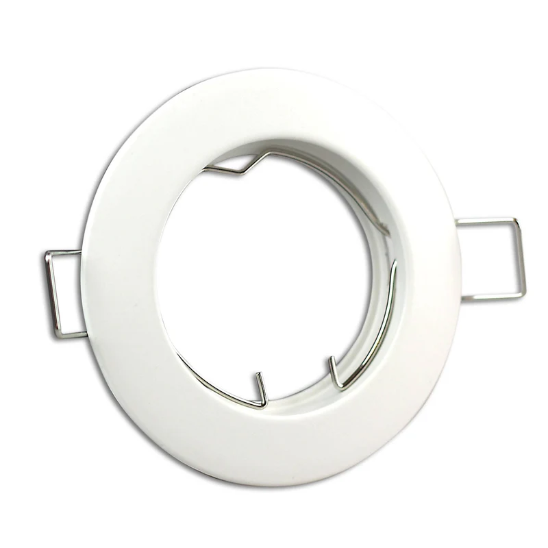 Einbaurahmen schwenkbar rund eckig Rahmen Einbaustrahler 60mm Spot GU10 MR16 LED