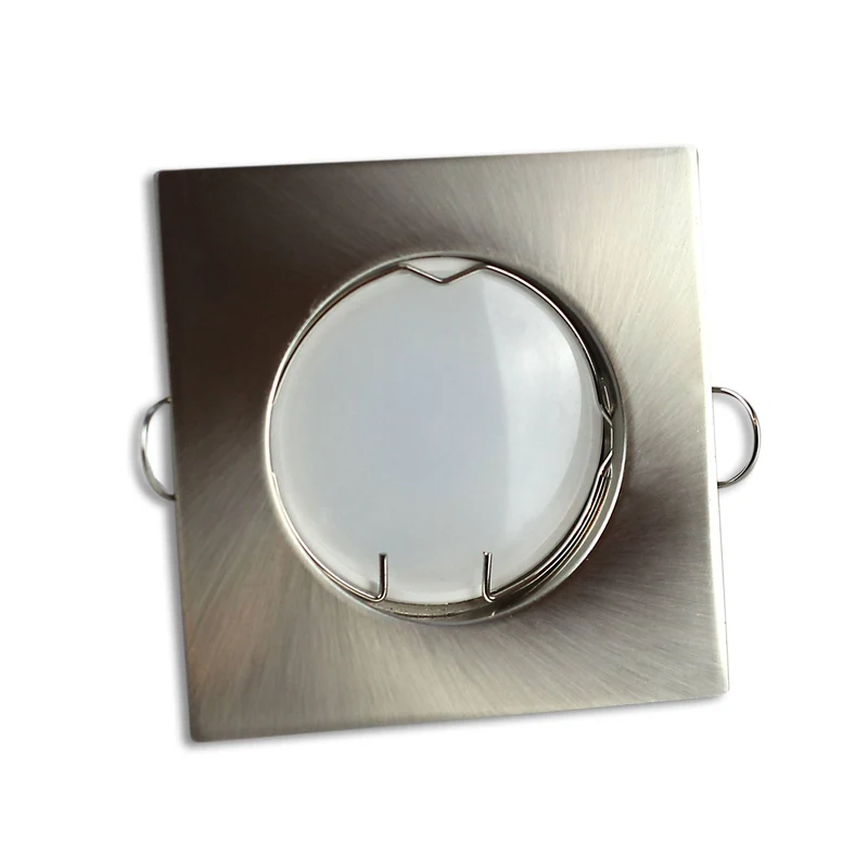 Einbaurahmen schwenkbar rund eckig Rahmen Einbaustrahler 60mm Spot GU10 MR16 LED
