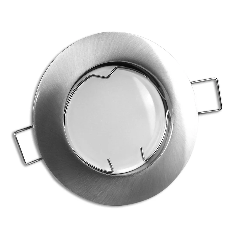 Einbaurahmen schwenkbar rund eckig Rahmen Einbaustrahler 60mm Spot GU10 MR16 LED
