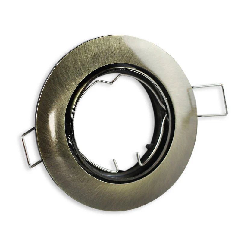 Einbaurahmen schwenkbar rund Rahmen Einbauleuchte 75mm Spot GU10 MR16 LED Halogen